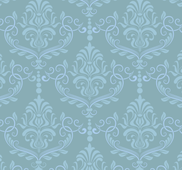Elegant utsmyckad stil Barock tapet - Tenstickers