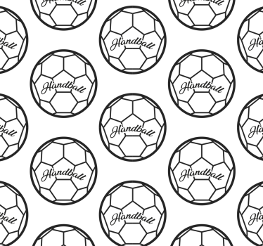 Handbollsmönster Ungdom tapeter - Tenstickers
