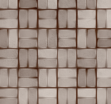 Sten bakgrund: mosaik vintage tapet - Tenstickers