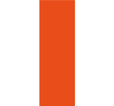 Orange färg tapet - Tenstickers
