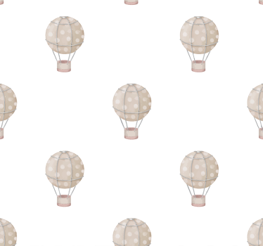 Grå ballonger Bebis tapet - Tenstickers