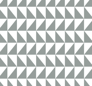 Grått geometriskt mönster Tapet kontor - Tenstickers