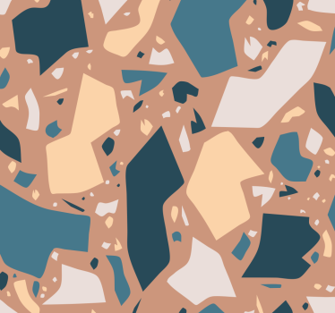 Abstrakta former fusion Tapet andra texturer - Tenstickers