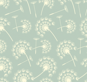 Maskrosor design toalett tapeter - Tenstickers