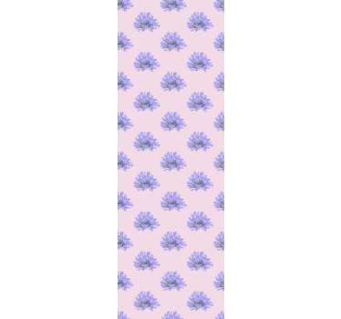 Violetta blommor natur tapeter - Tenstickers