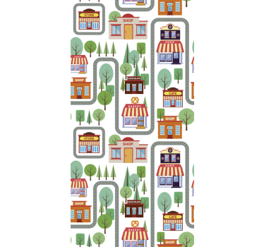 Barnens by sovrum tapet - Tenstickers