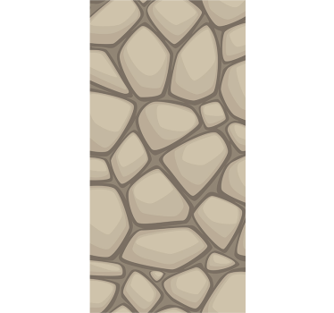 Naturlig stenbeige texturerat tapet - Tenstickers