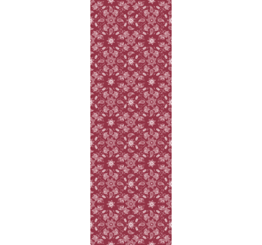 Vackra paisley blommor vardagsrum tapeter - Tenstickers