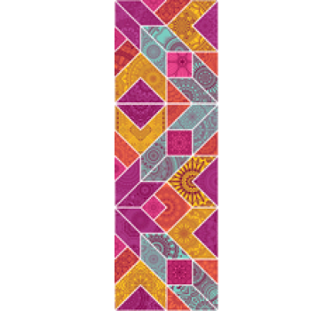 Paisley mosaik måne tapet - Tenstickers