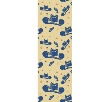 Cowboyhatt barnens tapeter - Tenstickers