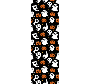 Dekorativa halloween spöken lounge tapet - Tenstickers
