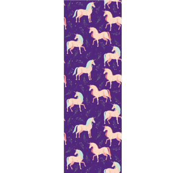 Tapet elegant unicorn barn tapet - Tenstickers