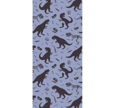 Dinosaurier och barn tapeter - Tenstickers