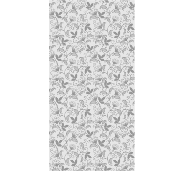 Elegant blommönster Tapet blommig - Tenstickers