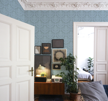 Elegant utsmyckad stil Barock tapet - Tenstickers