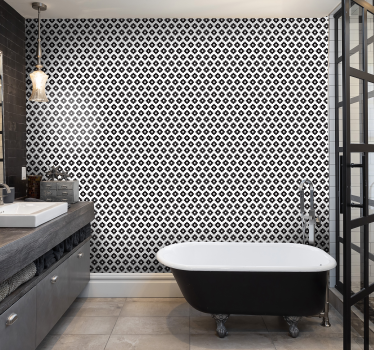 Modern stil badrum tapeter - Tenstickers