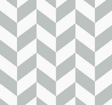 Grå chevron pilar tapet geometriska former - Tenstickers