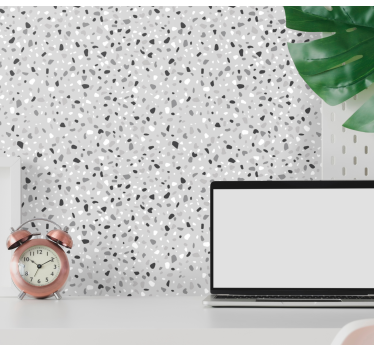Terrazzo inspirerad Tapet andra texturer - Tenstickers