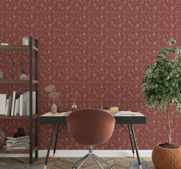 Arizonas landskap terracotta tapet - Tenstickers