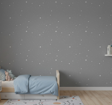 Barn tapet himmelsk nattlandskap - Tenstickers