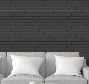Betongblock textur betong look tapet - Tenstickers