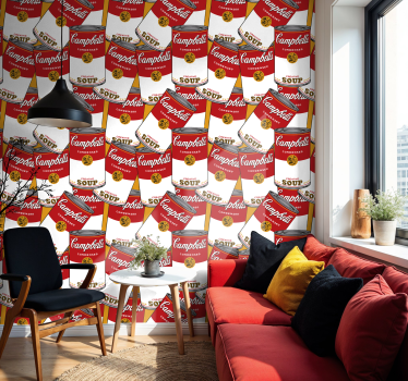 Campbells andy warhol Tapet konst - Tenstickers