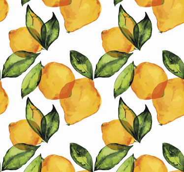 Citron Medelhavsstil Tapet andra dekorativa - Tenstickers