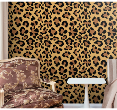 Cool panter tryck cool djur tapeter - Tenstickers