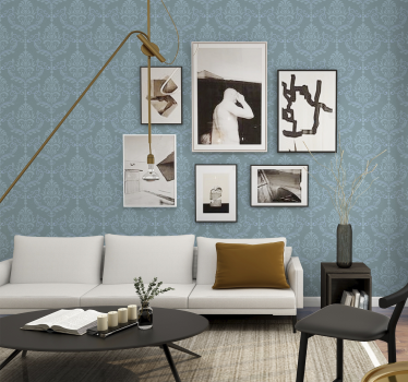 Elegant utsmyckad stil Barock tapet - Tenstickers