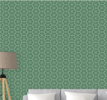 Geometrisk form arrangemang tapet geometriska former - Tenstickers