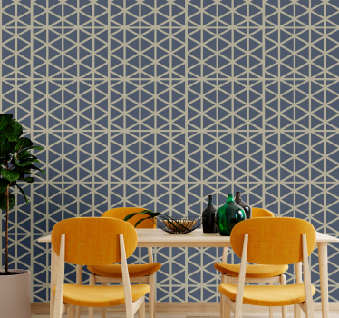 Elegant struktur tapet geometriska former - Tenstickers