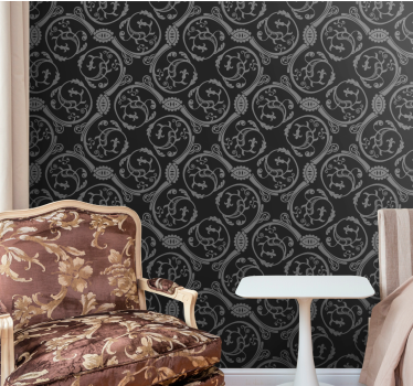 Gotiska motiv stil tapeter i barockstil - Tenstickers