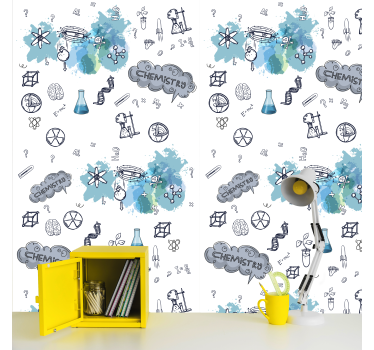 Kemi element design Tapet städer och länder - Tenstickers