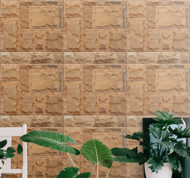 Murverk textur Tapet stenar - Tenstickers