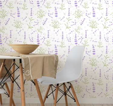Provensalsk lavendel växt natur tapeter - Tenstickers