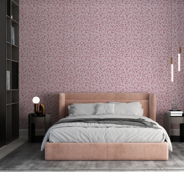 Rosa terrazo toner sten effekt tapet - Tenstickers