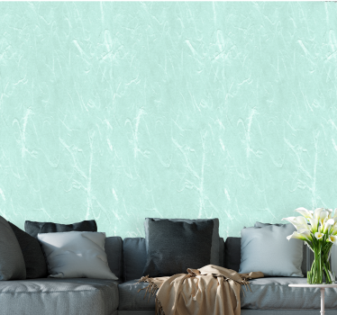 Strukturerad aqua yta Tapet stenar - Tenstickers