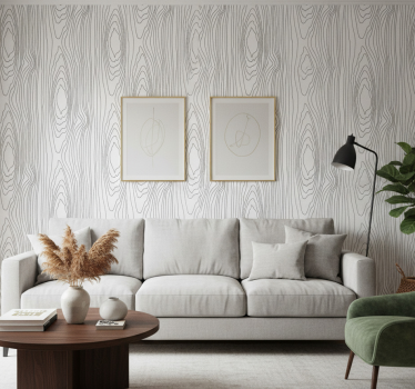 Tapet blommig svart naturrand - Tenstickers