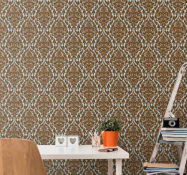 Traditionell georgisk barockstil tapeter - Tenstickers