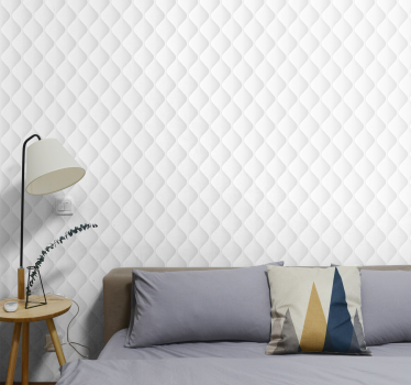Vadderad textur vintage tapeter - Tenstickers